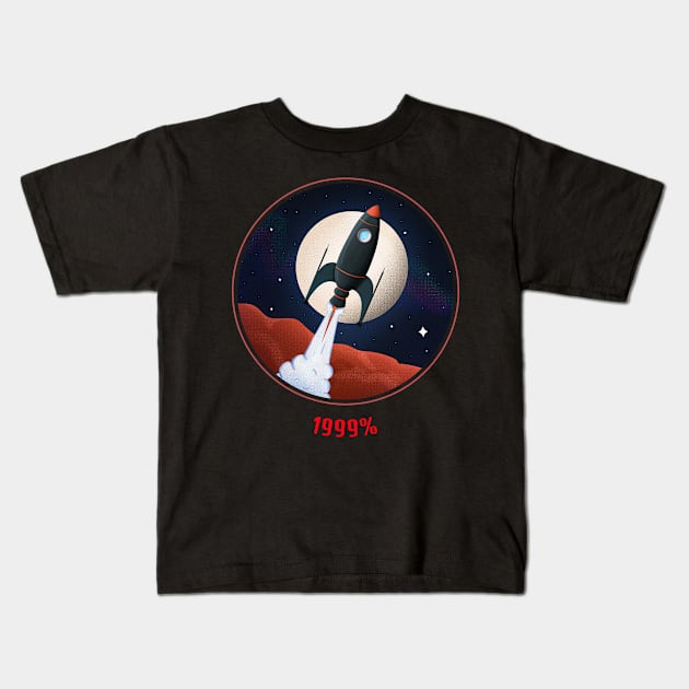 1999 Kids T-Shirt by Pigglywiggly